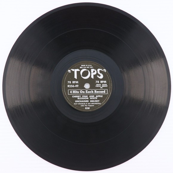 Gayle Lark/Nat Charles Two Hearts (Two Kisses)/Cherry Pink 78 rpm Record R256-49 - Picture 4 of 12